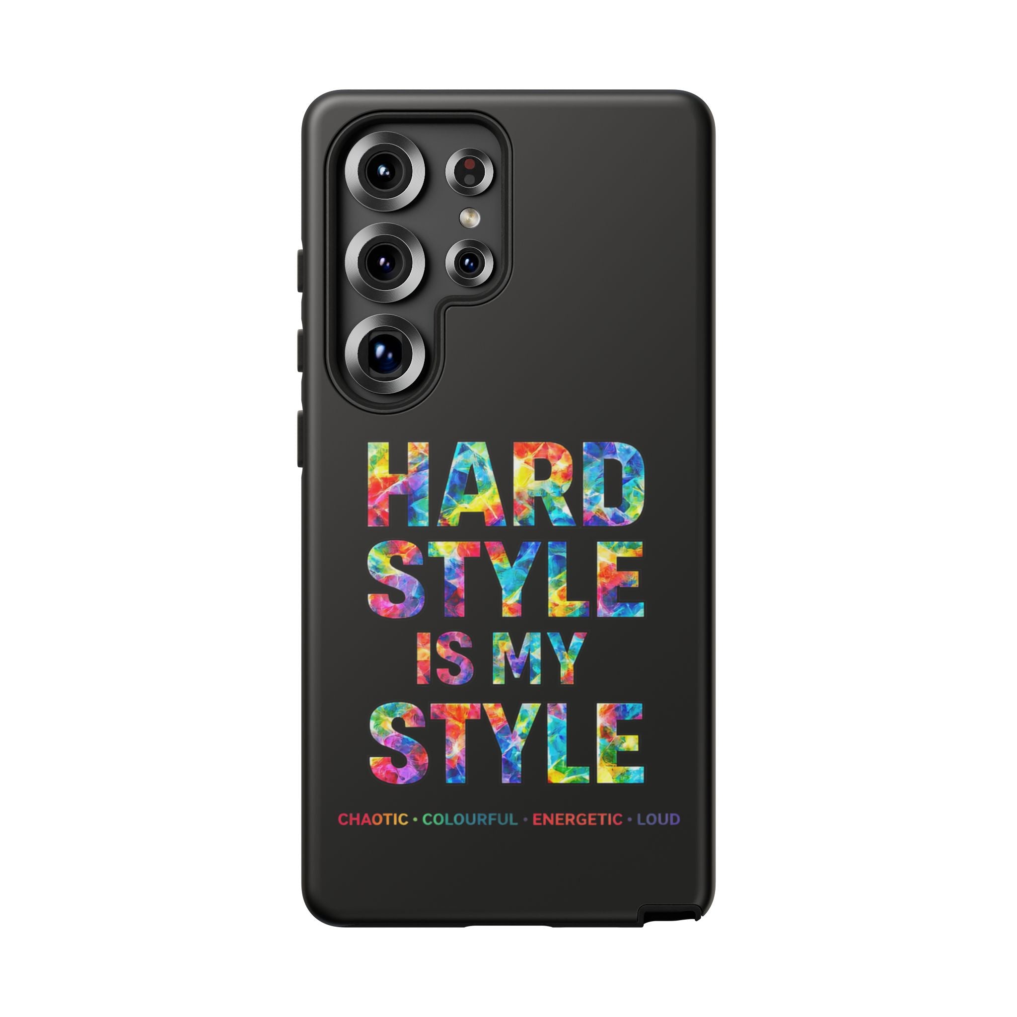 Hardstyle Black Tough Phone Case — Hardstyle is my Style