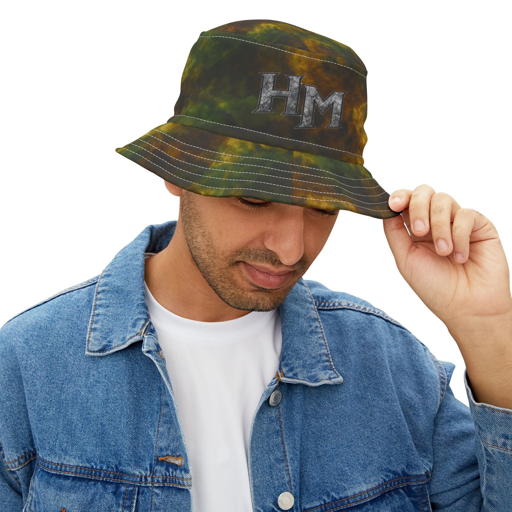 HardstyleMoguls 'The Kick' Camo Bucket Hat — Hardstyle Bucket Hat AOP - Hardstyle is my Style