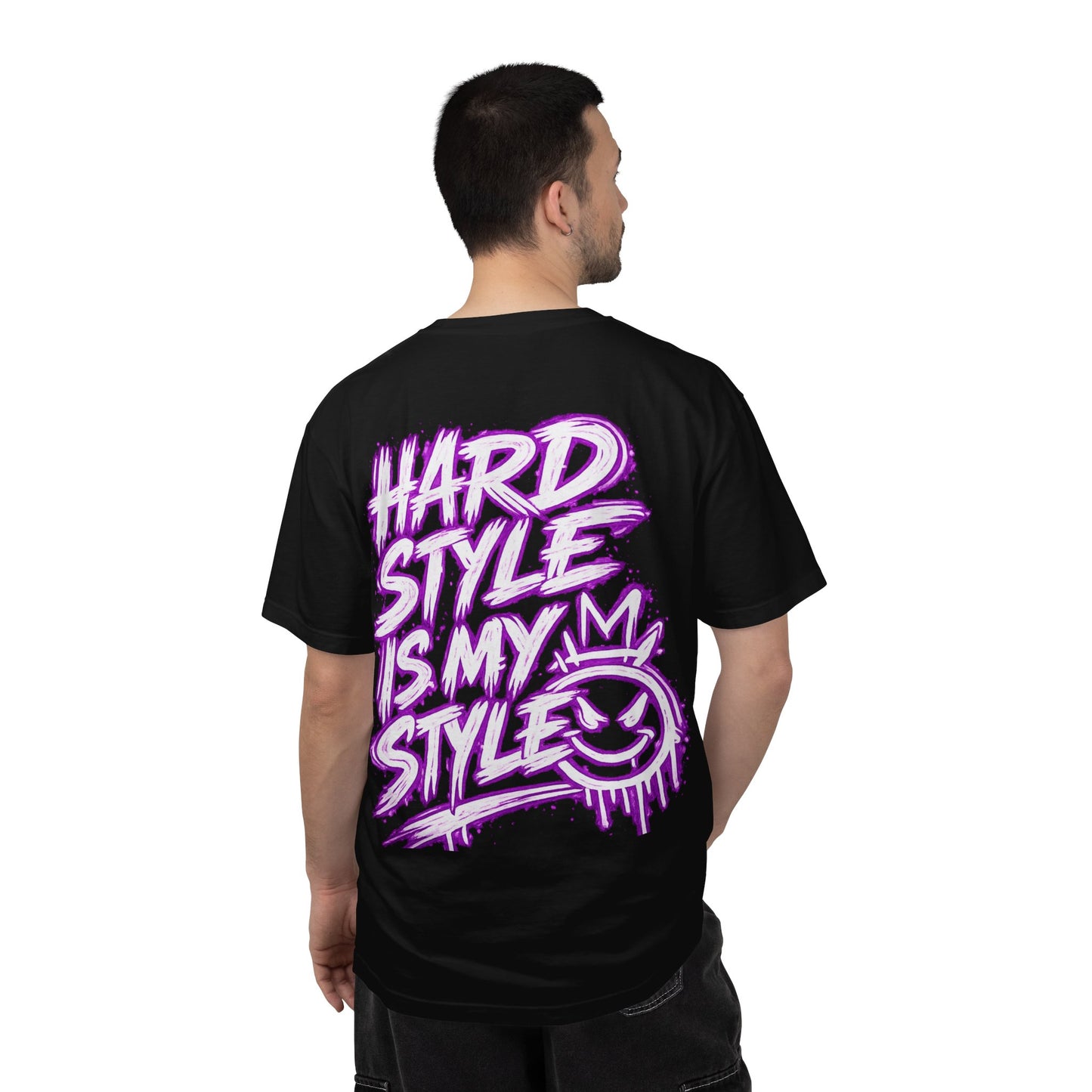 Hardstyle Is My Style T-Shirt — Neon Purple