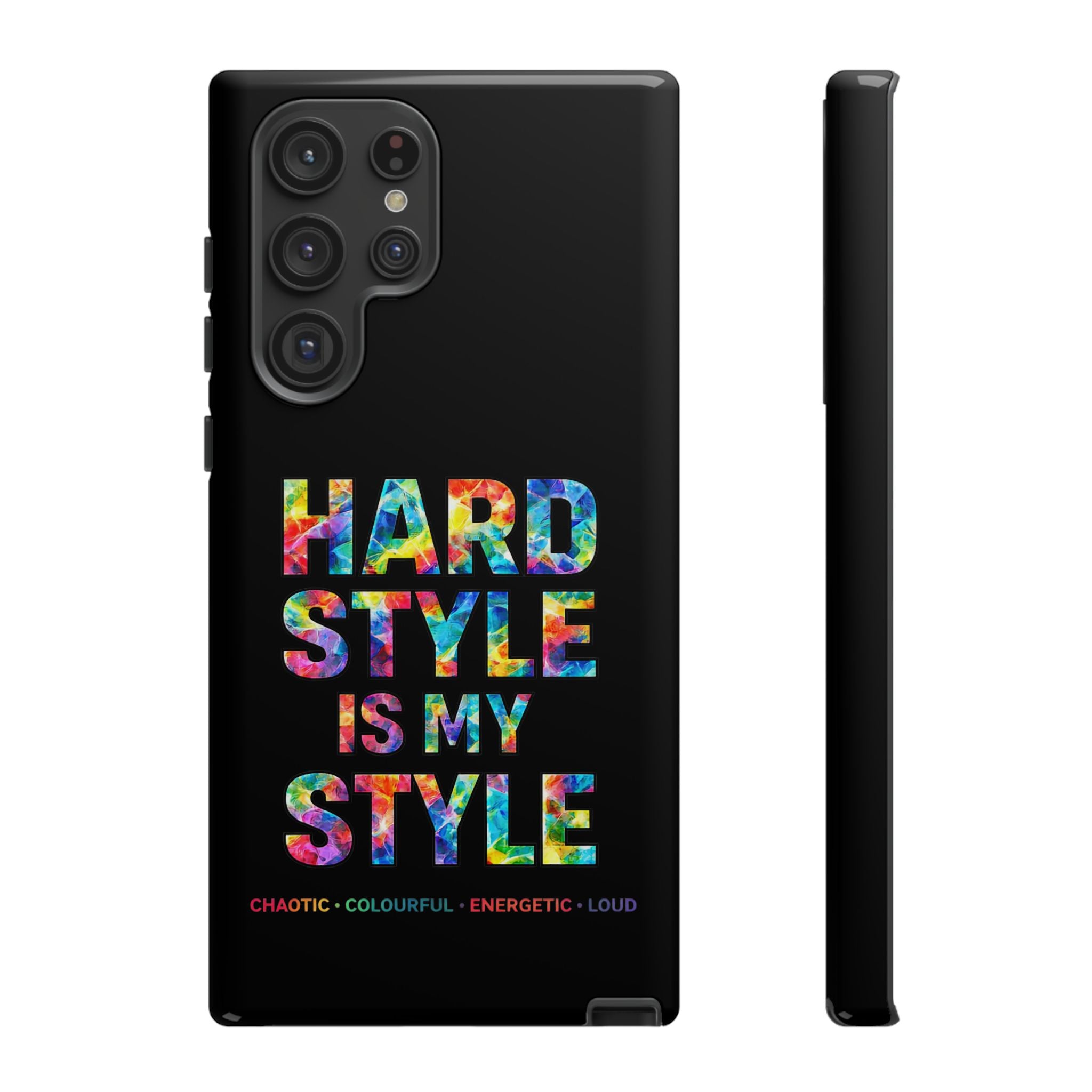 Hardstyle Black Tough Phone Case — Hardstyle is my Style