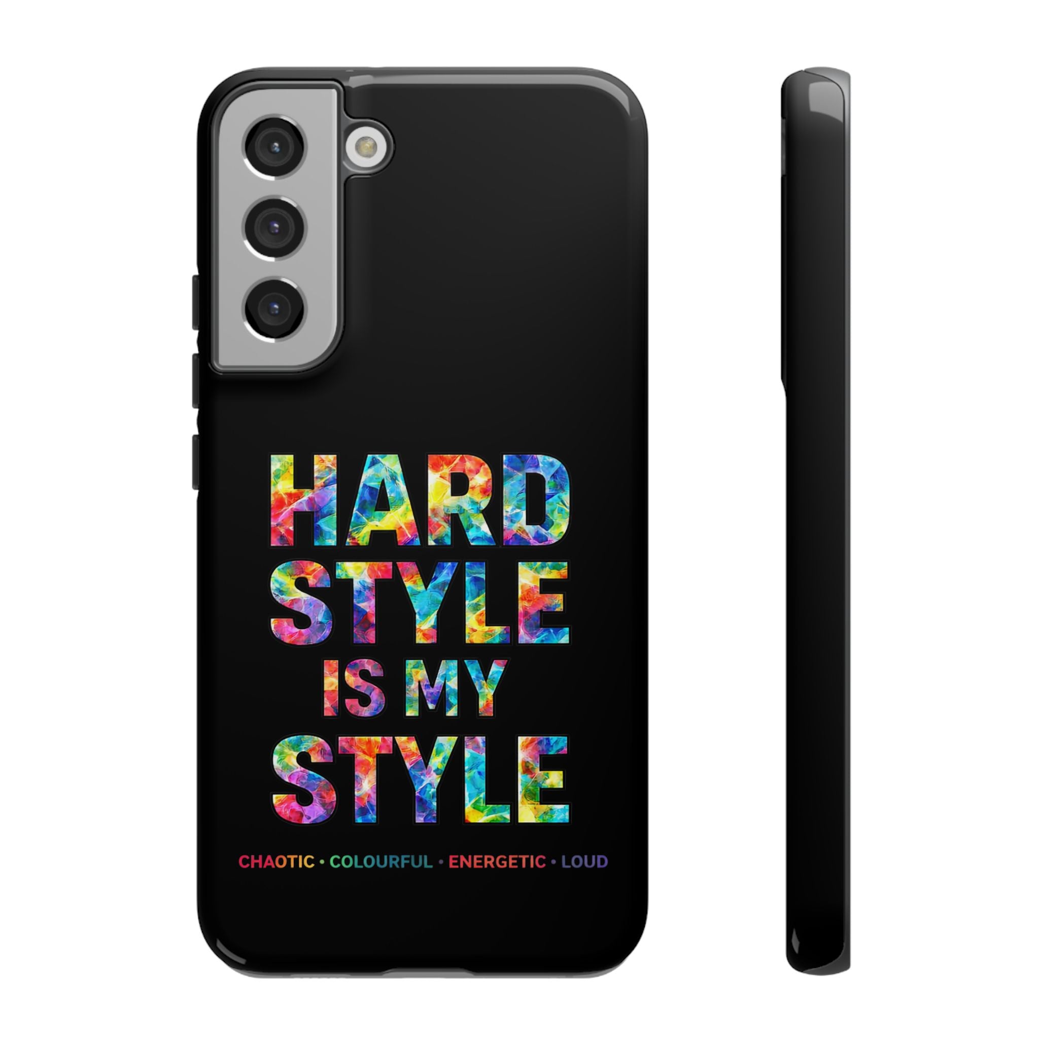 Hardstyle Black Tough Phone Case — Hardstyle is my Style