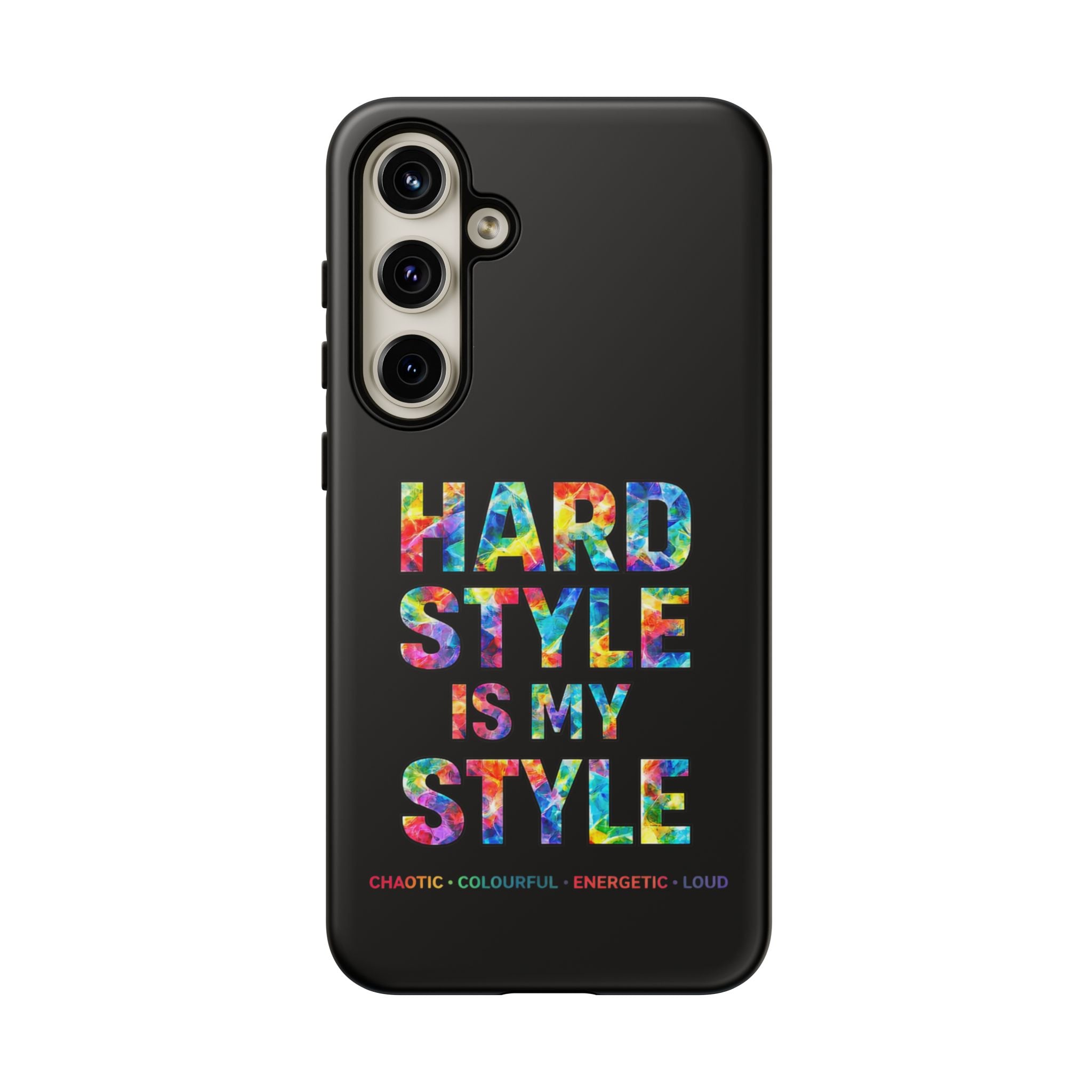 Hardstyle Black Tough Phone Case — Hardstyle is my Style