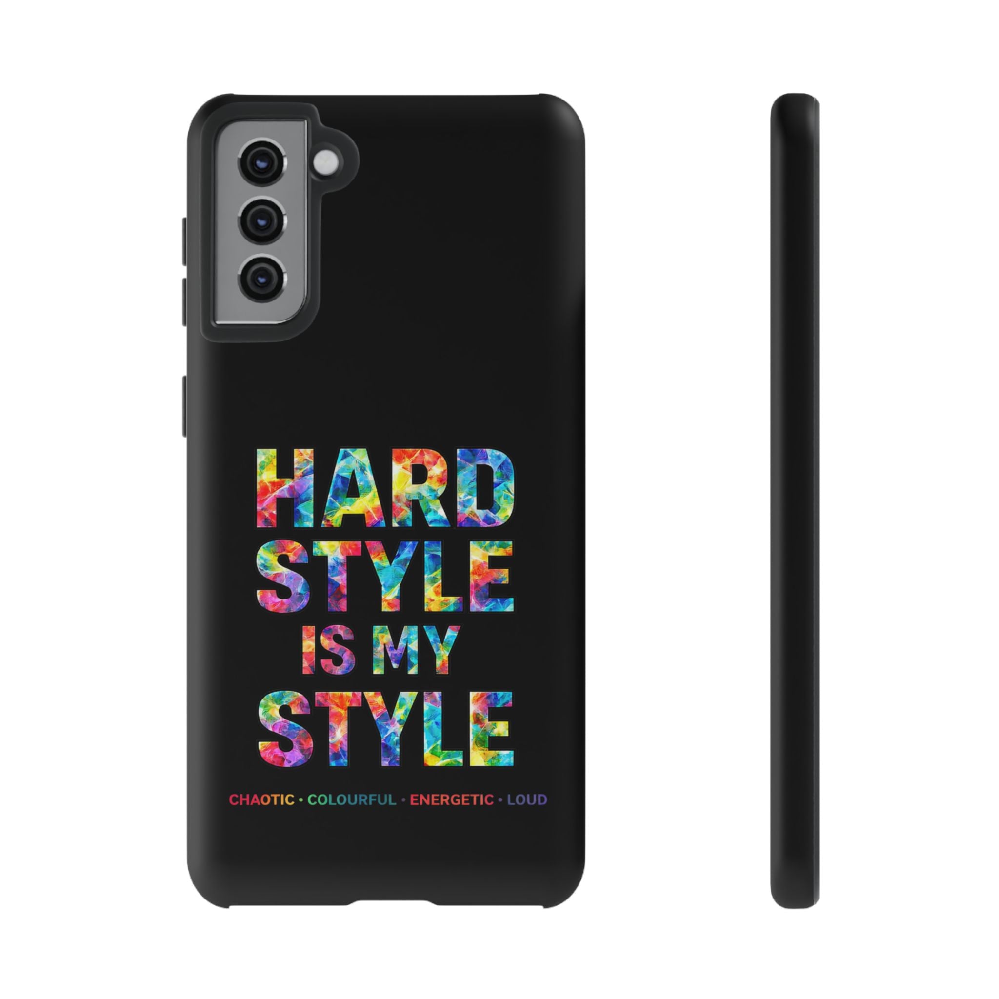 Hardstyle Black Tough Phone Case — Hardstyle is my Style