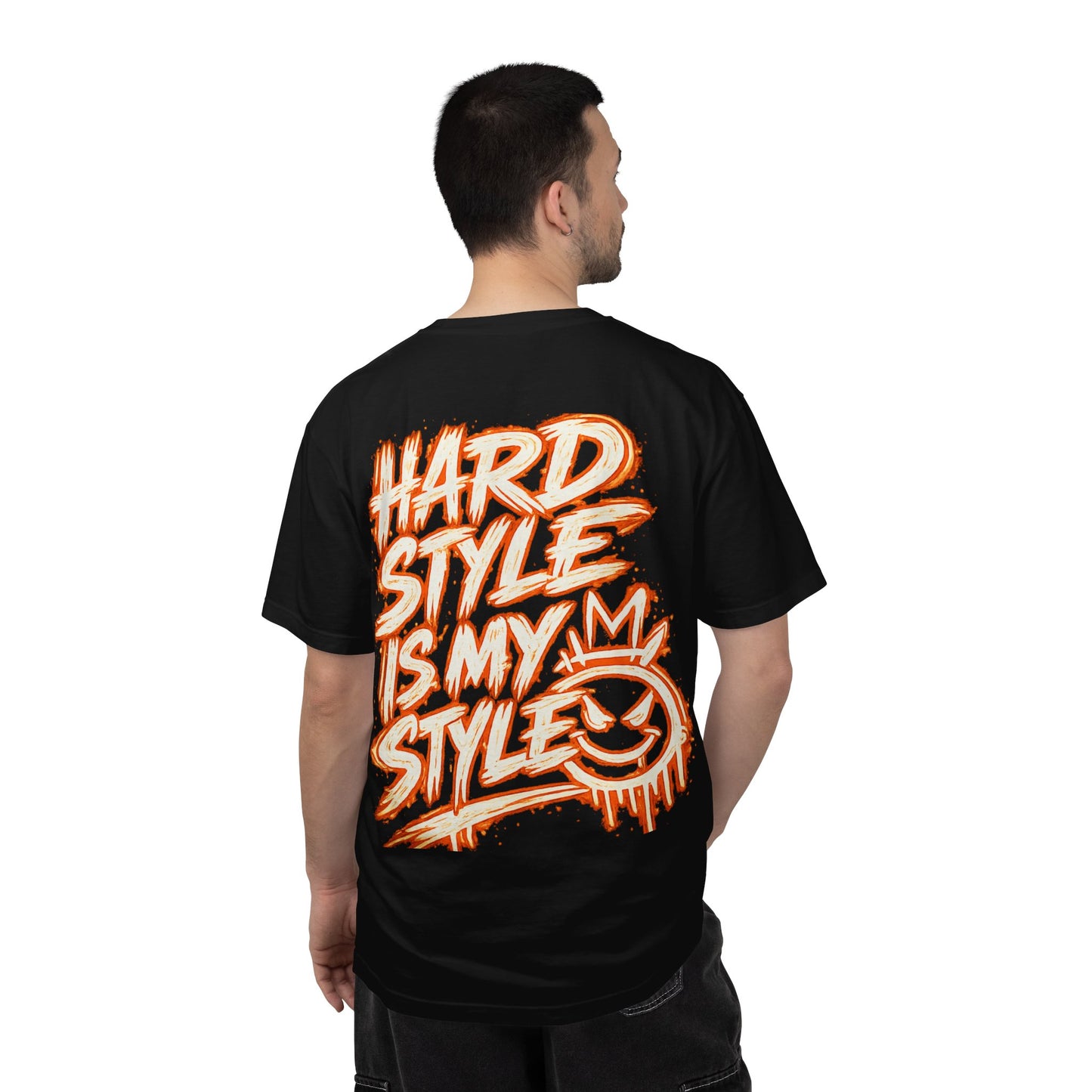 Hardstyle Is My Style T-Shirt — Neon Orange