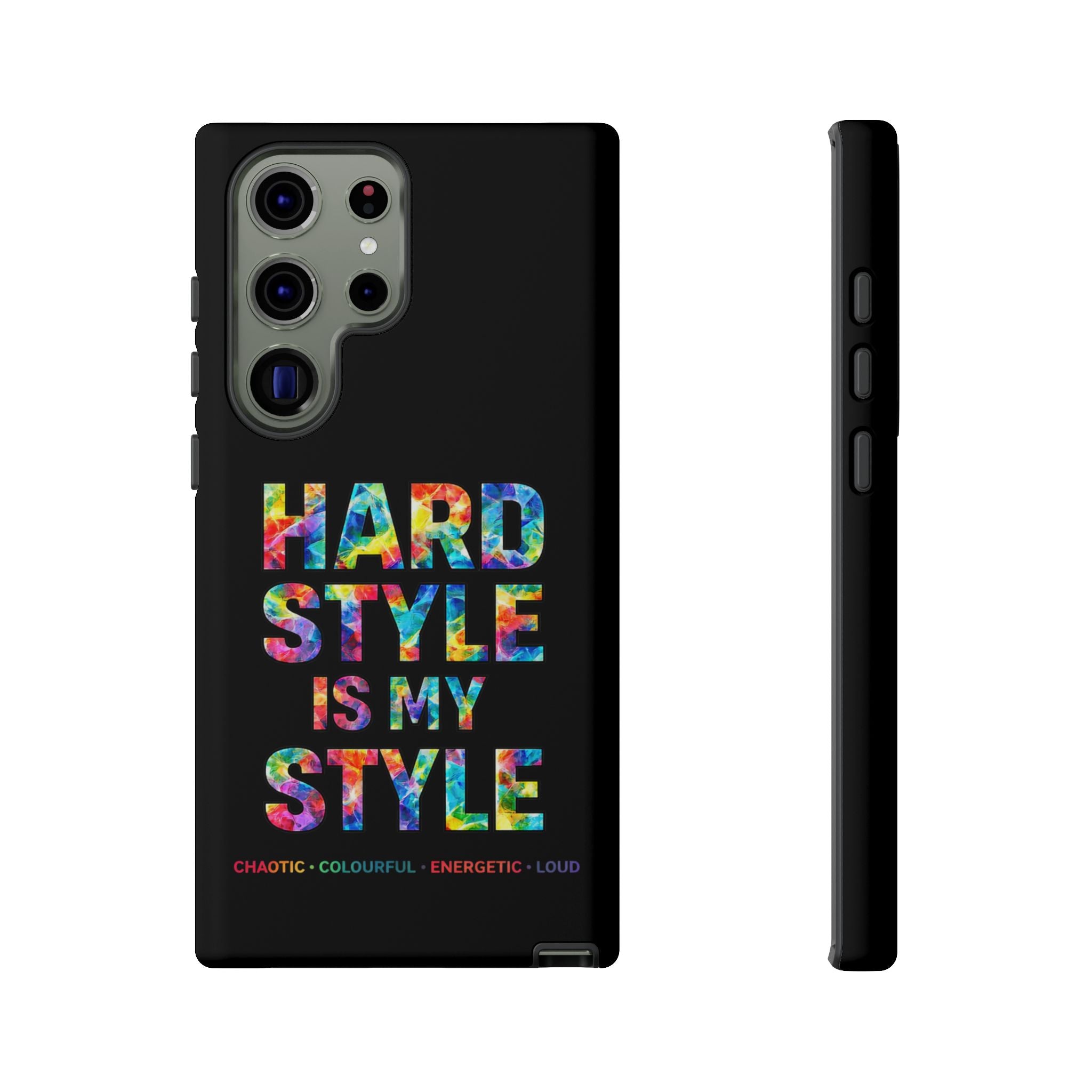 Hardstyle Black Tough Phone Case — Hardstyle is my Style