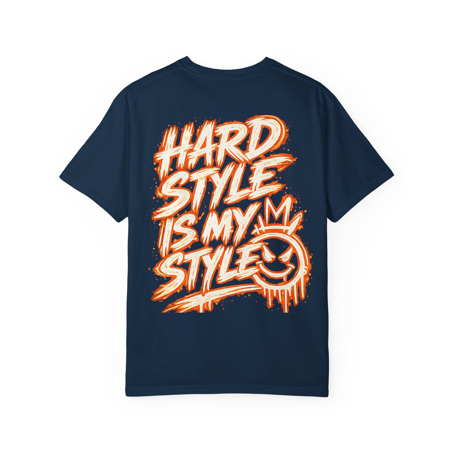 Hardstyle Is My Style T-Shirt — Neon Orange