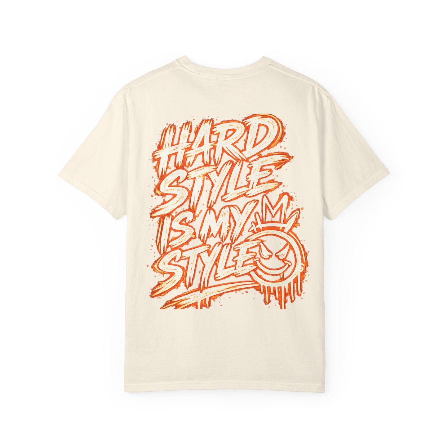 Hardstyle Is My Style T-Shirt — Neon Orange
