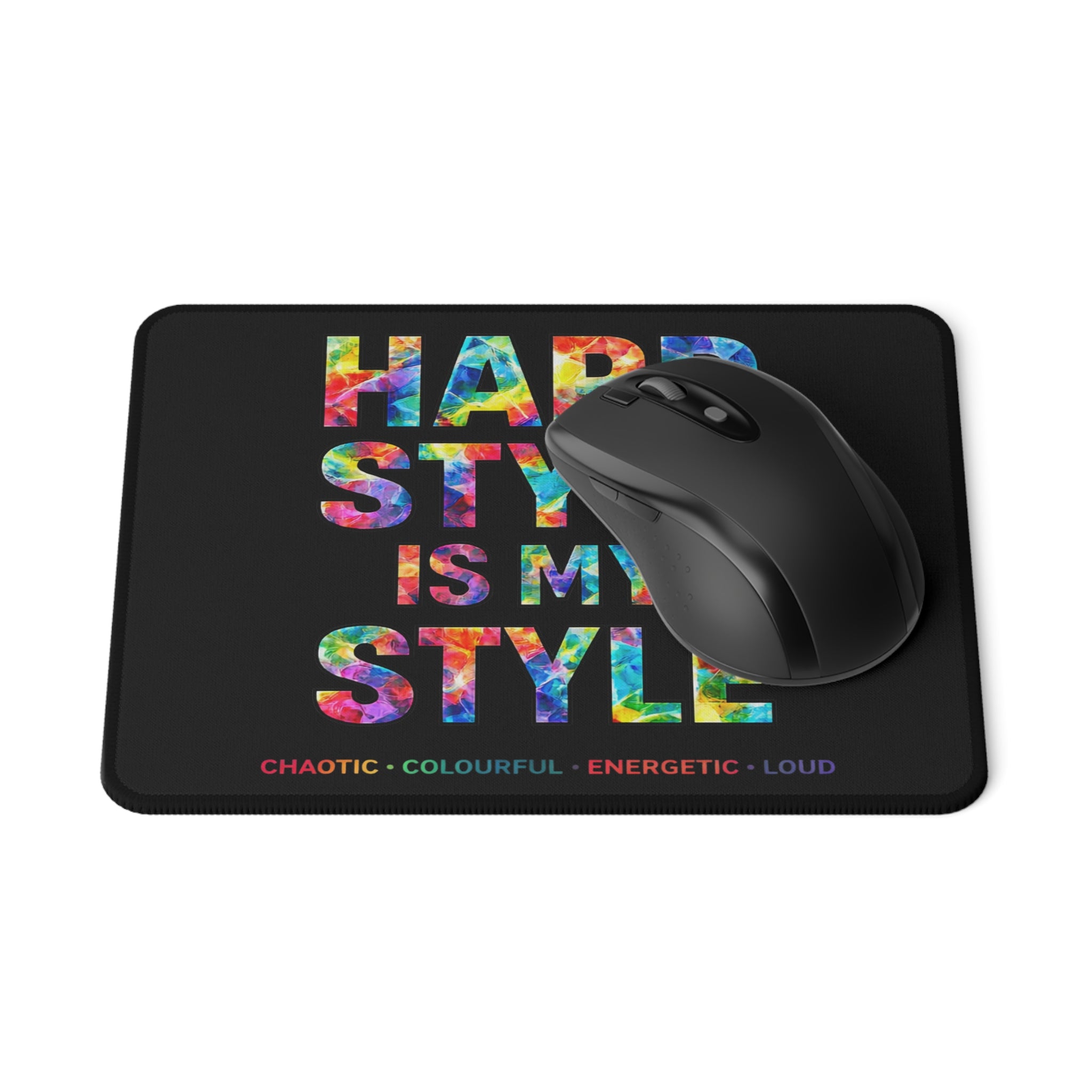 Hardstyle Black Non-Slip Gaming Mouse Pad — Hardstyle is my Style