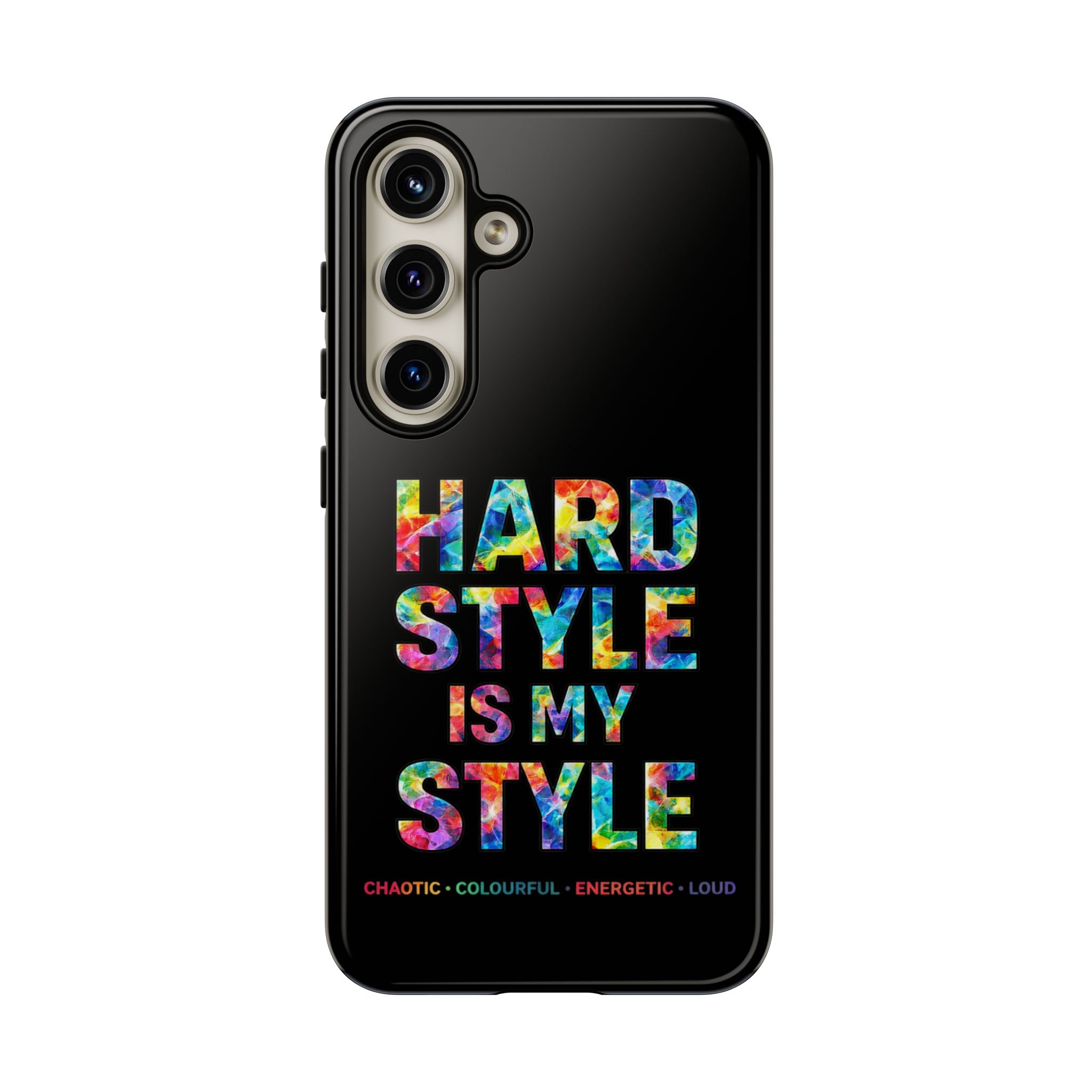 Hardstyle Black Tough Phone Case — Hardstyle is my Style