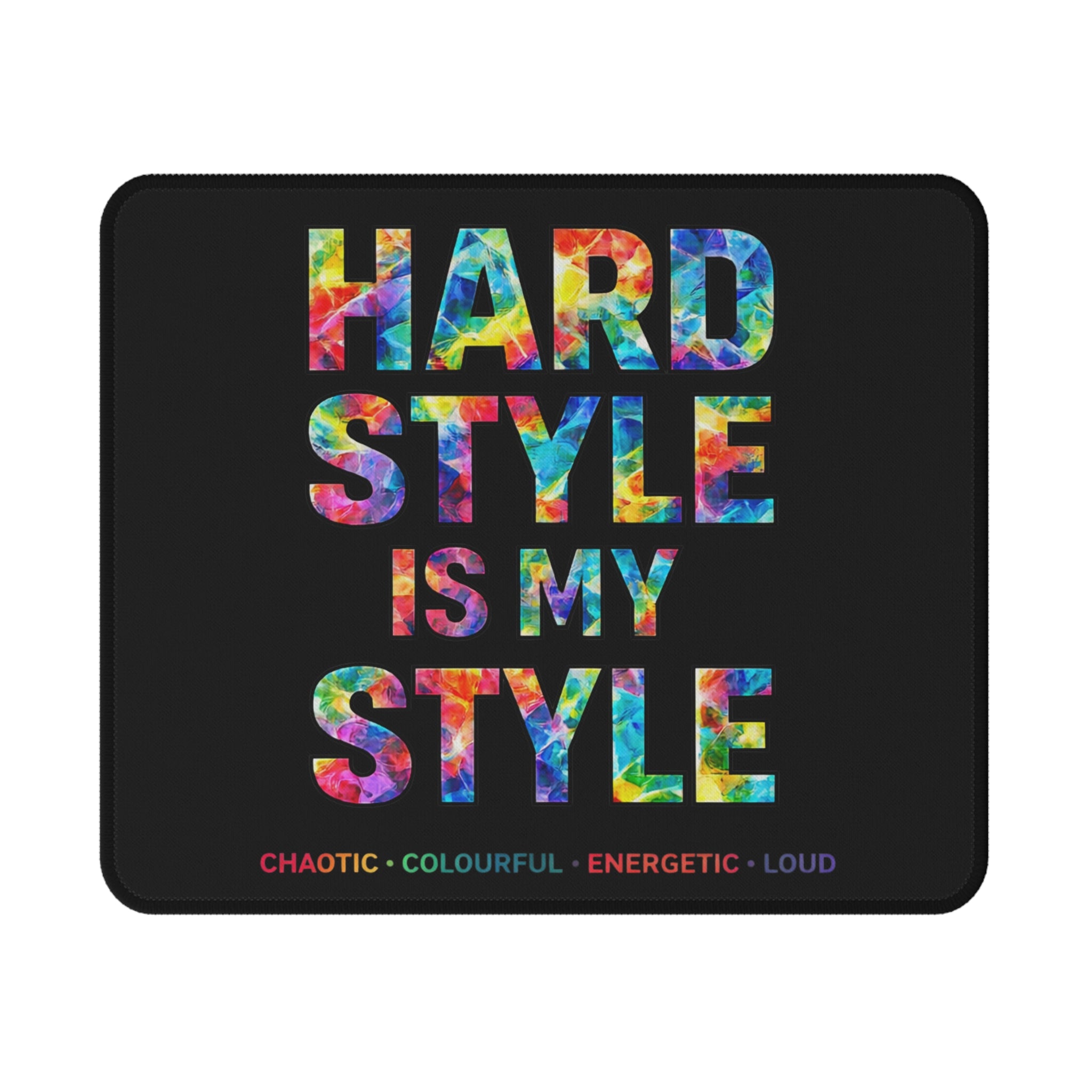 Hardstyle Black Non-Slip Gaming Mouse Pad — Hardstyle is my Style