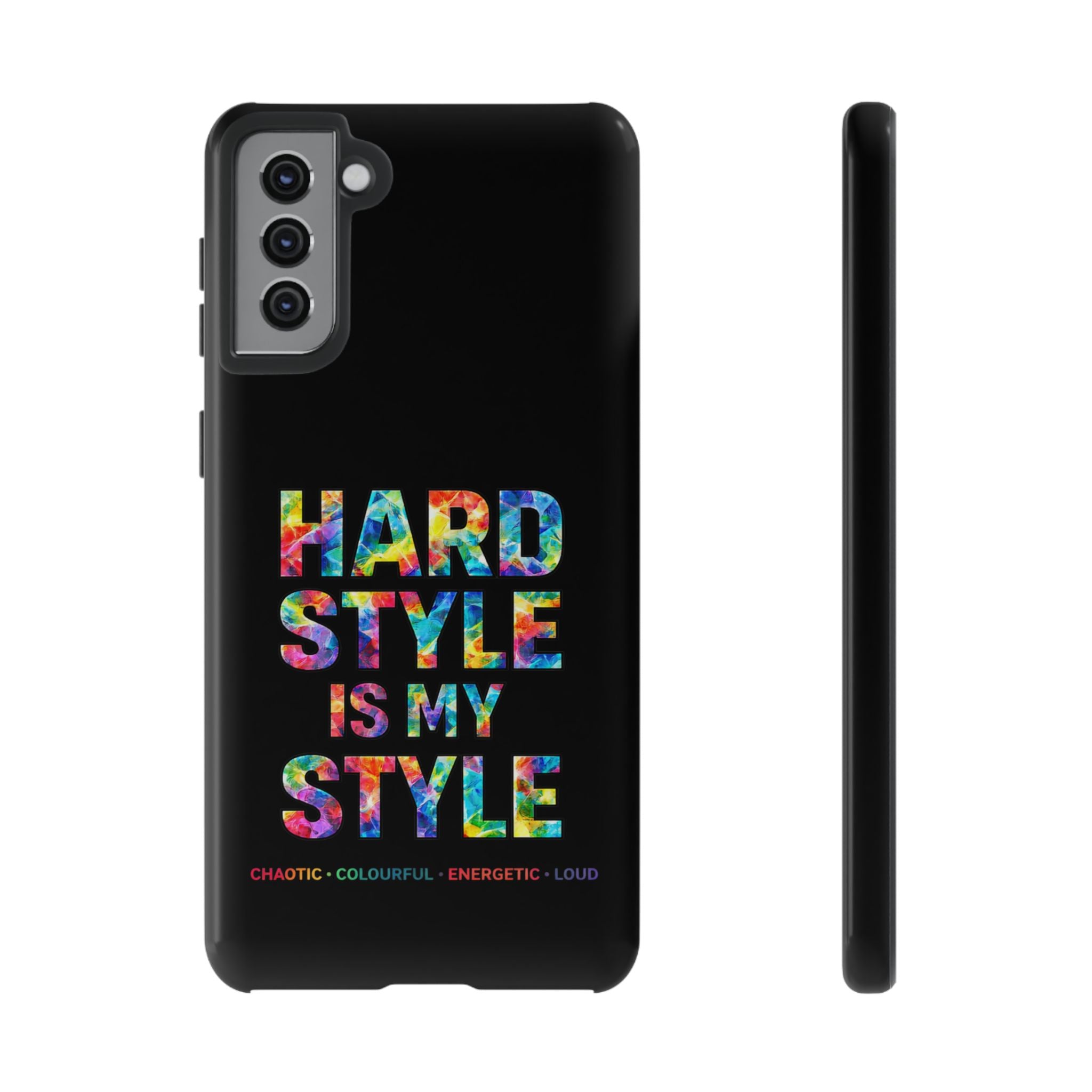 Hardstyle Black Tough Phone Case — Hardstyle is my Style