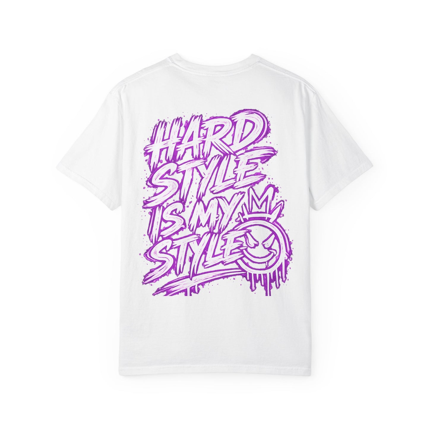 Hardstyle Is My Style T-Shirt — Neon Purple