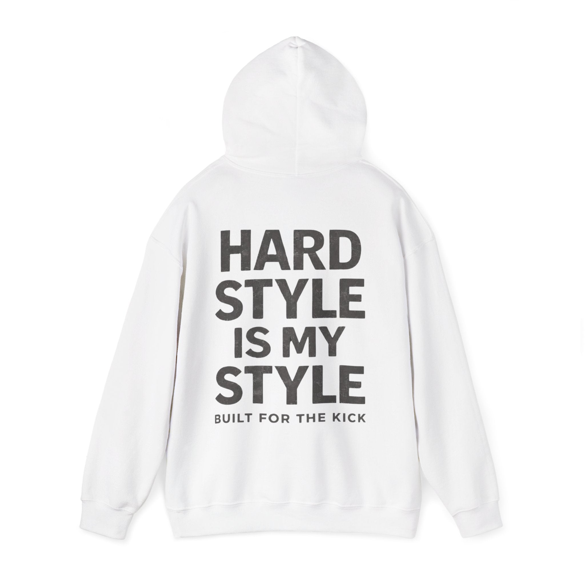 HardstyleMoguls 'The Kick' Hoodie (Unisex) — Electronic Dance Music Festival Sweatshirt - Hardstyle is my Style