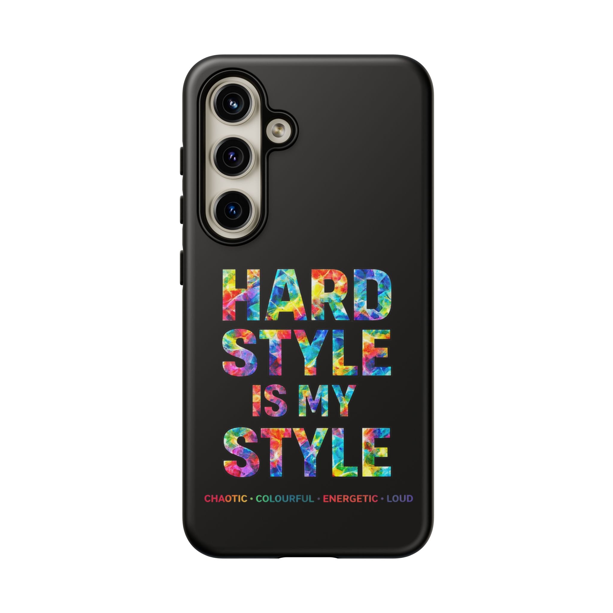 Hardstyle Black Tough Phone Case — Hardstyle is my Style
