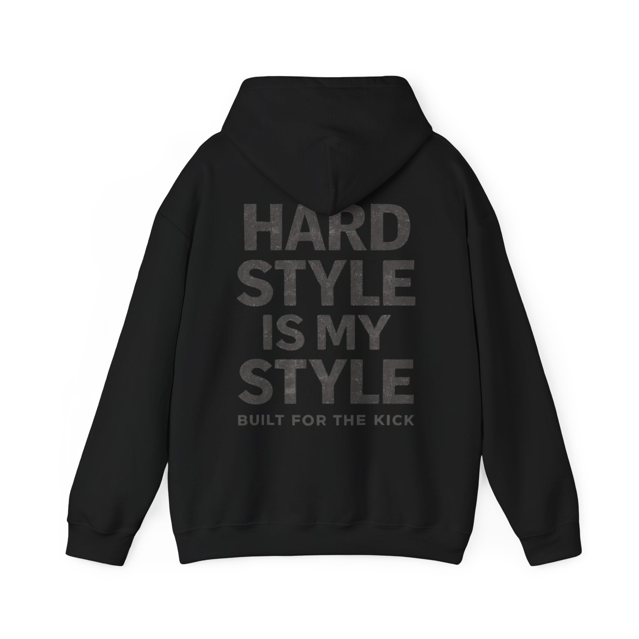 HardstyleMoguls 'The Kick' Hoodie (Unisex) — Electronic Dance Music Festival Sweatshirt - Hardstyle is my Style
