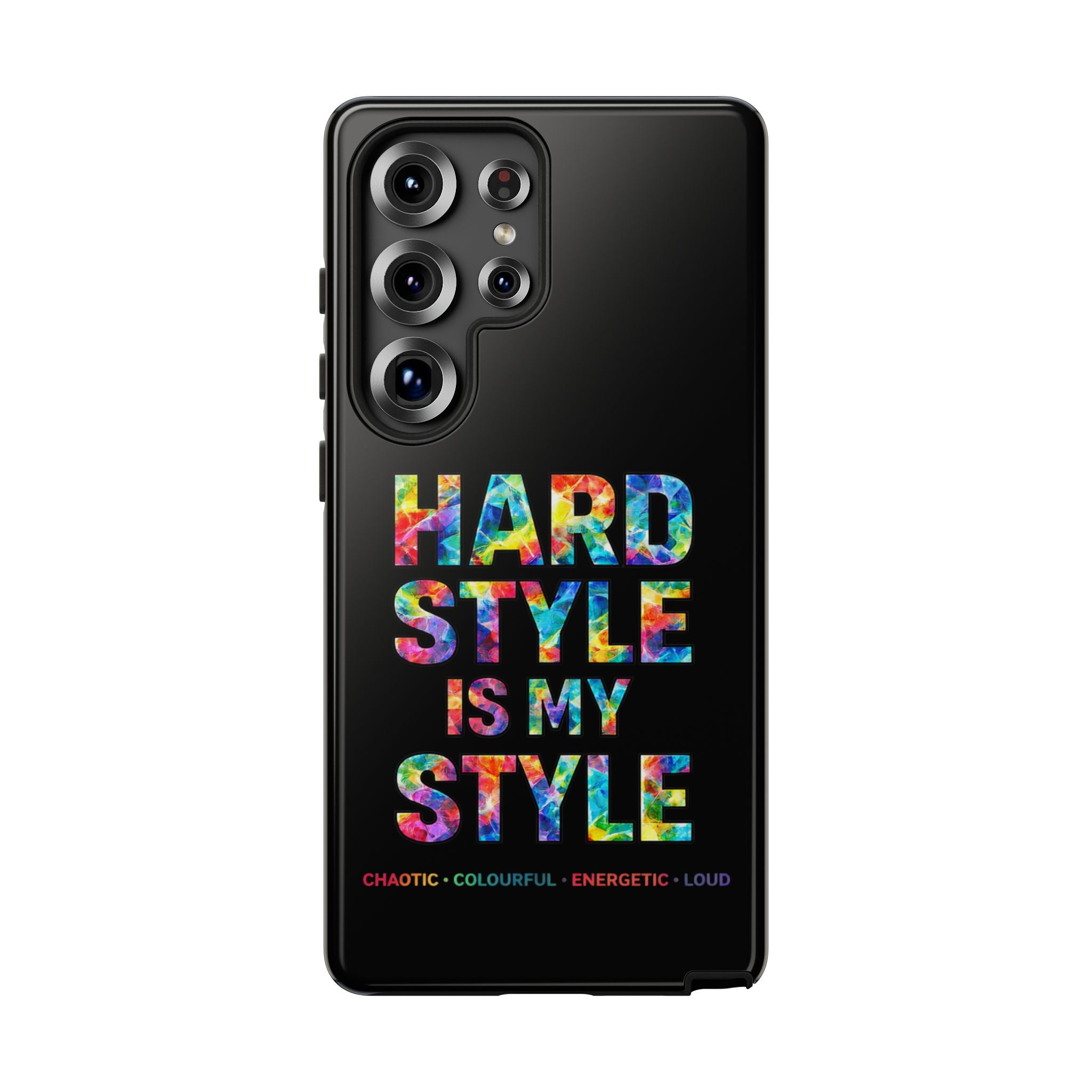 Hardstyle Black Tough Phone Case — Hardstyle is my Style