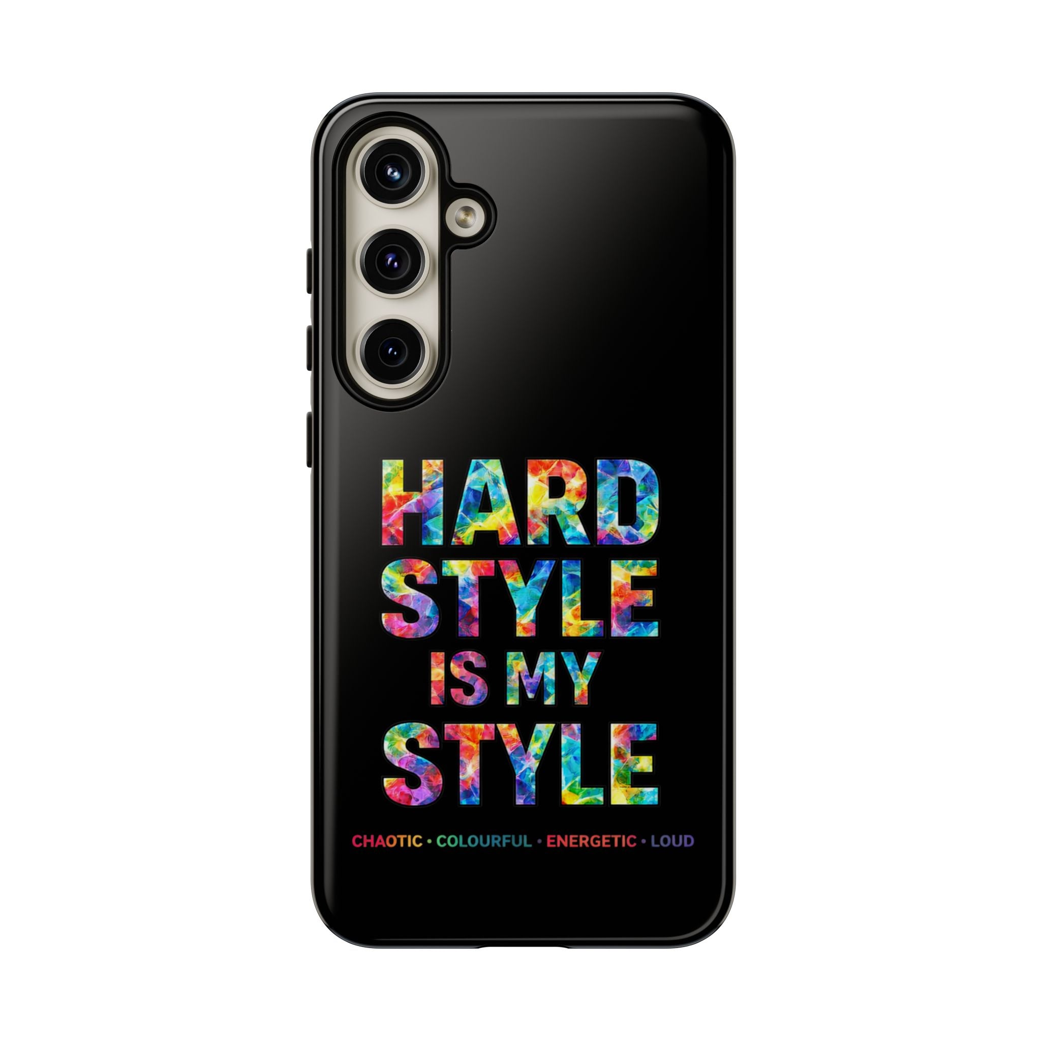 Hardstyle Black Tough Phone Case — Hardstyle is my Style