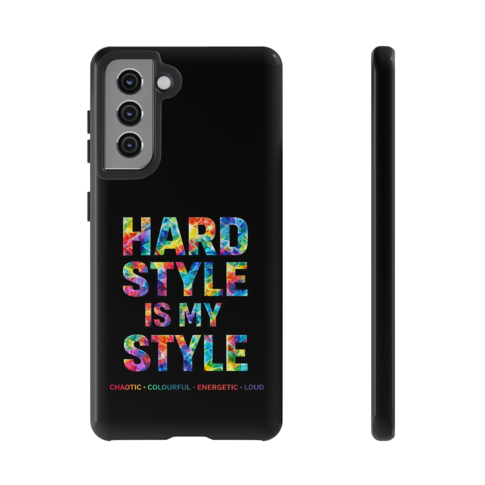 Hardstyle Black Tough Phone Case — Hardstyle is my Style