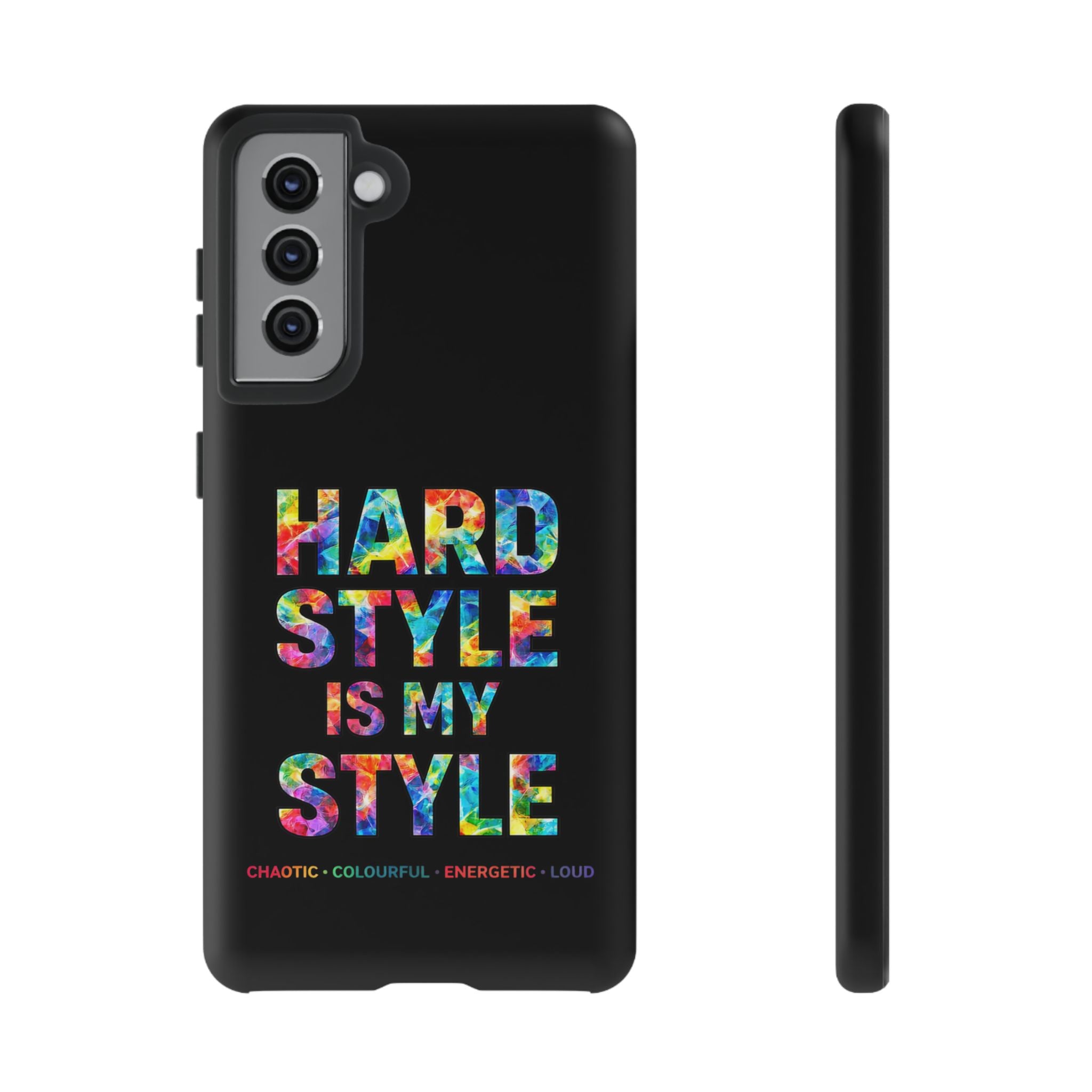 Hardstyle Black Tough Phone Case — Hardstyle is my Style
