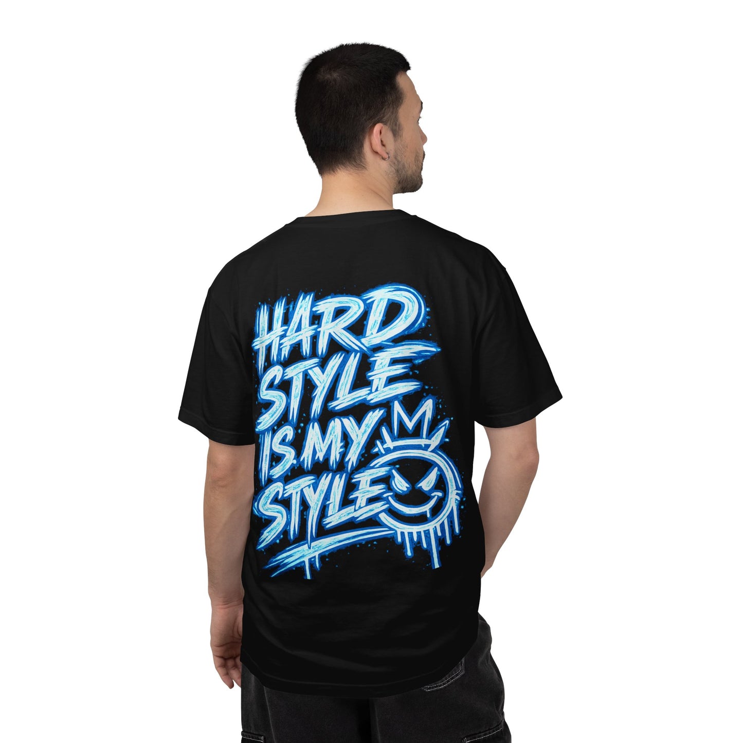 Hard Style Is My Style T-Shirt — Neon Blue