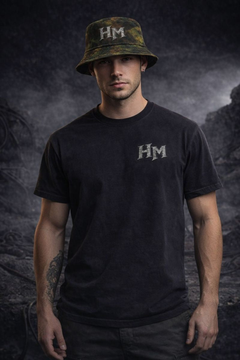 BUCKET & TEE FOR £40 - The Kick (Camo Bucket Hat)