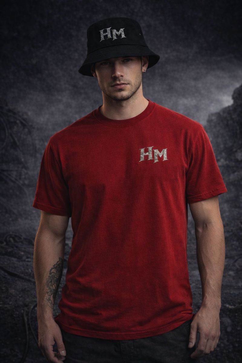 BUCKET & TEE FOR £40 - The Kick (Black & Camo Bucket Hat)